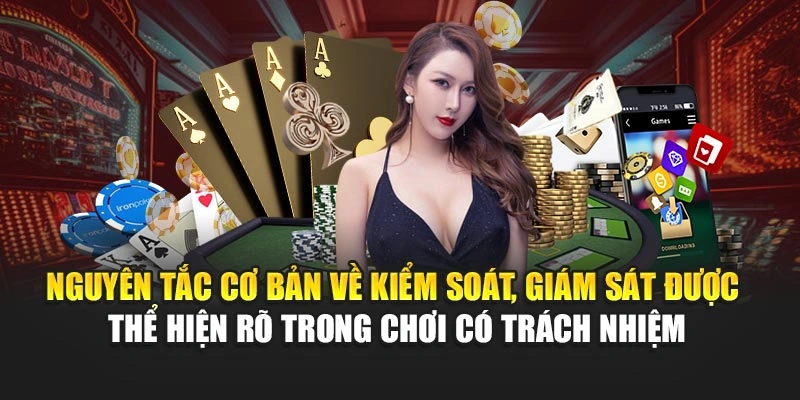Nguyên tắc cơ bản về kiểm soát, giám sát được thể hiện rõ trong chơi có trách nhiệm